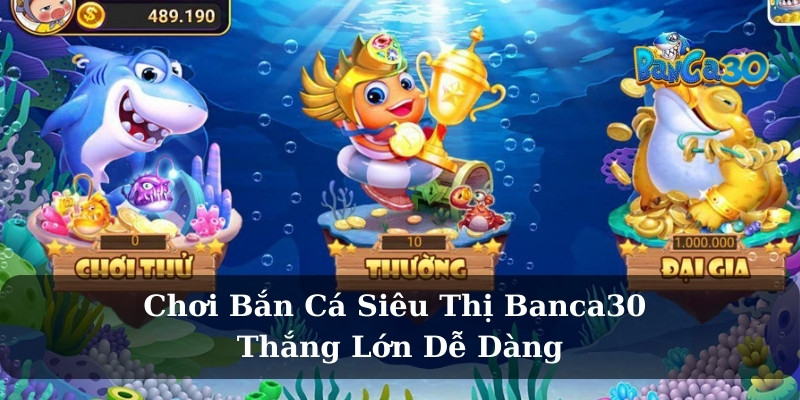 Chơi Bắn Cá Siêu Thị Banca30 - Thắng Lớn Dễ Dàng